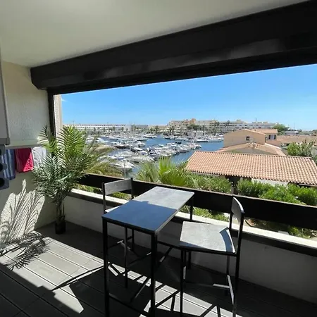 Naturiste Cap D'agde Port Venus 206 公寓 阿格德